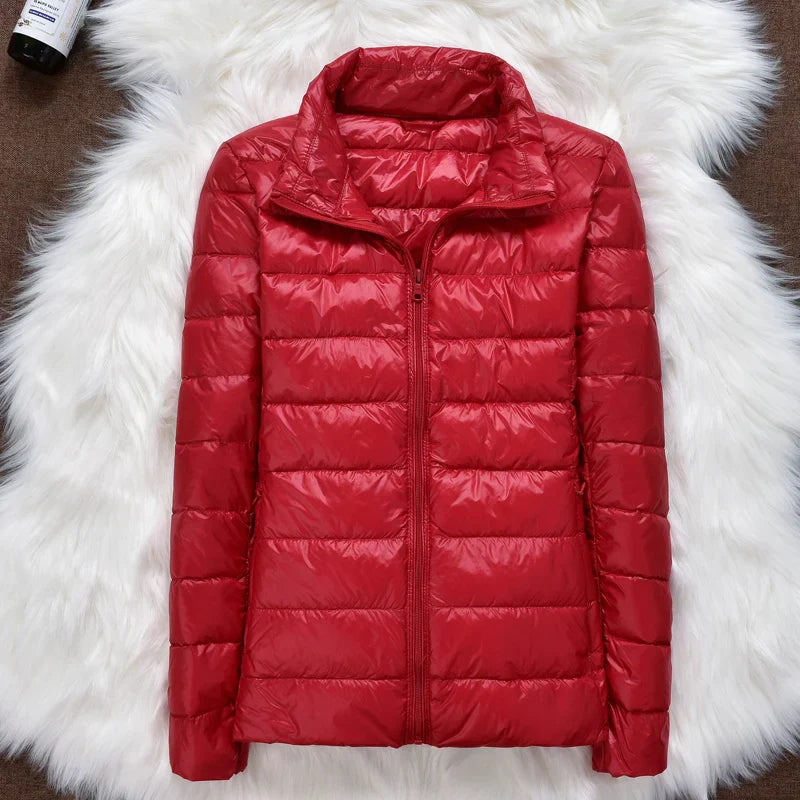 Veste d'hiver légère pour femmes avec capuche 16