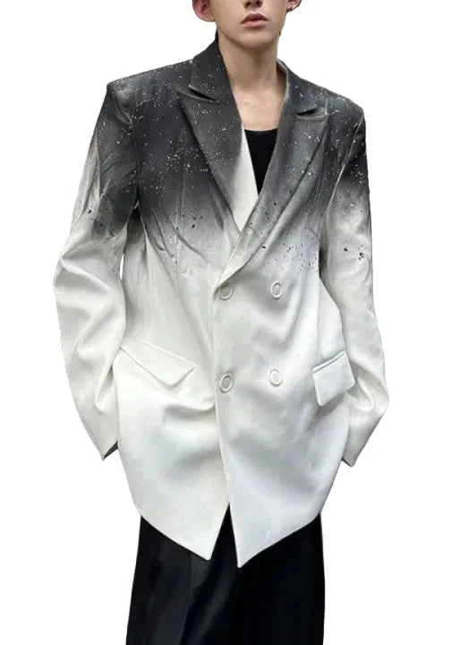 Veste homme oversize tie-dye pour automne 0