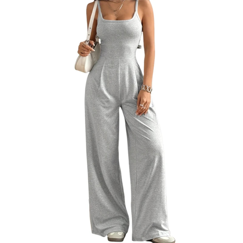 Women’s Casual Jumpsuit Backless 6