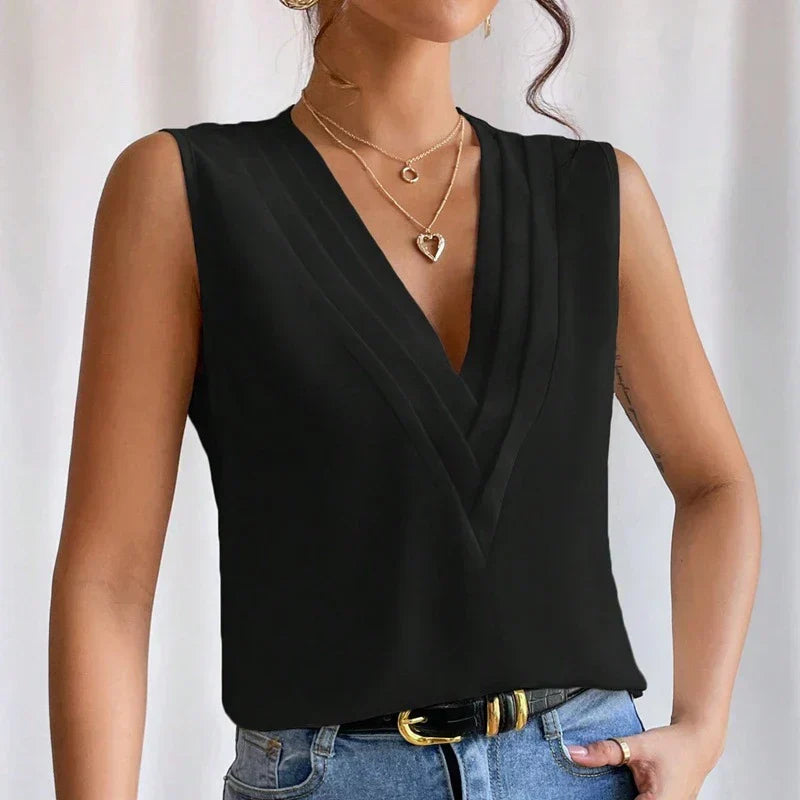 Women's Sleeveless Blouse Chic 9