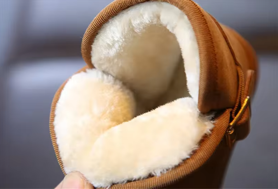 Bottes de neige en coton pour enfants