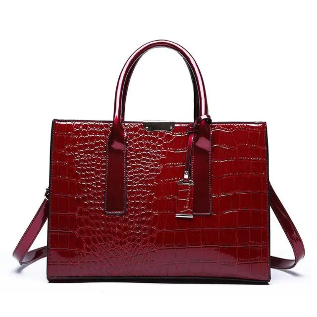 Sacs à main à motif crocodile pour femmes