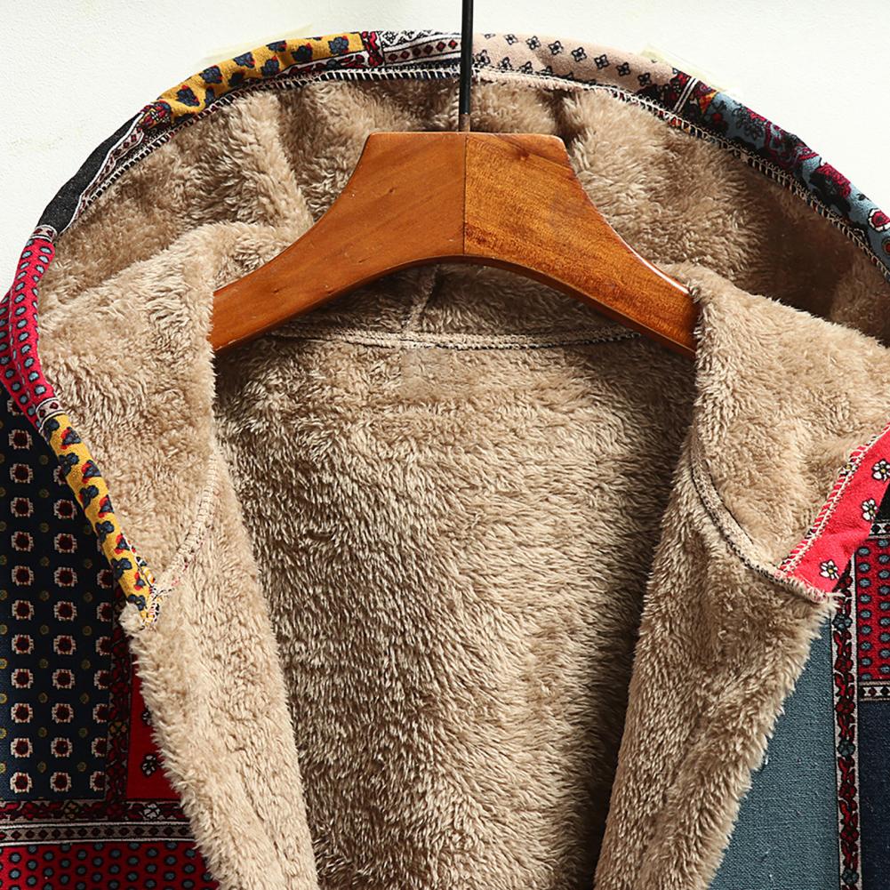Veste longue à capuche Vintage pour femmes