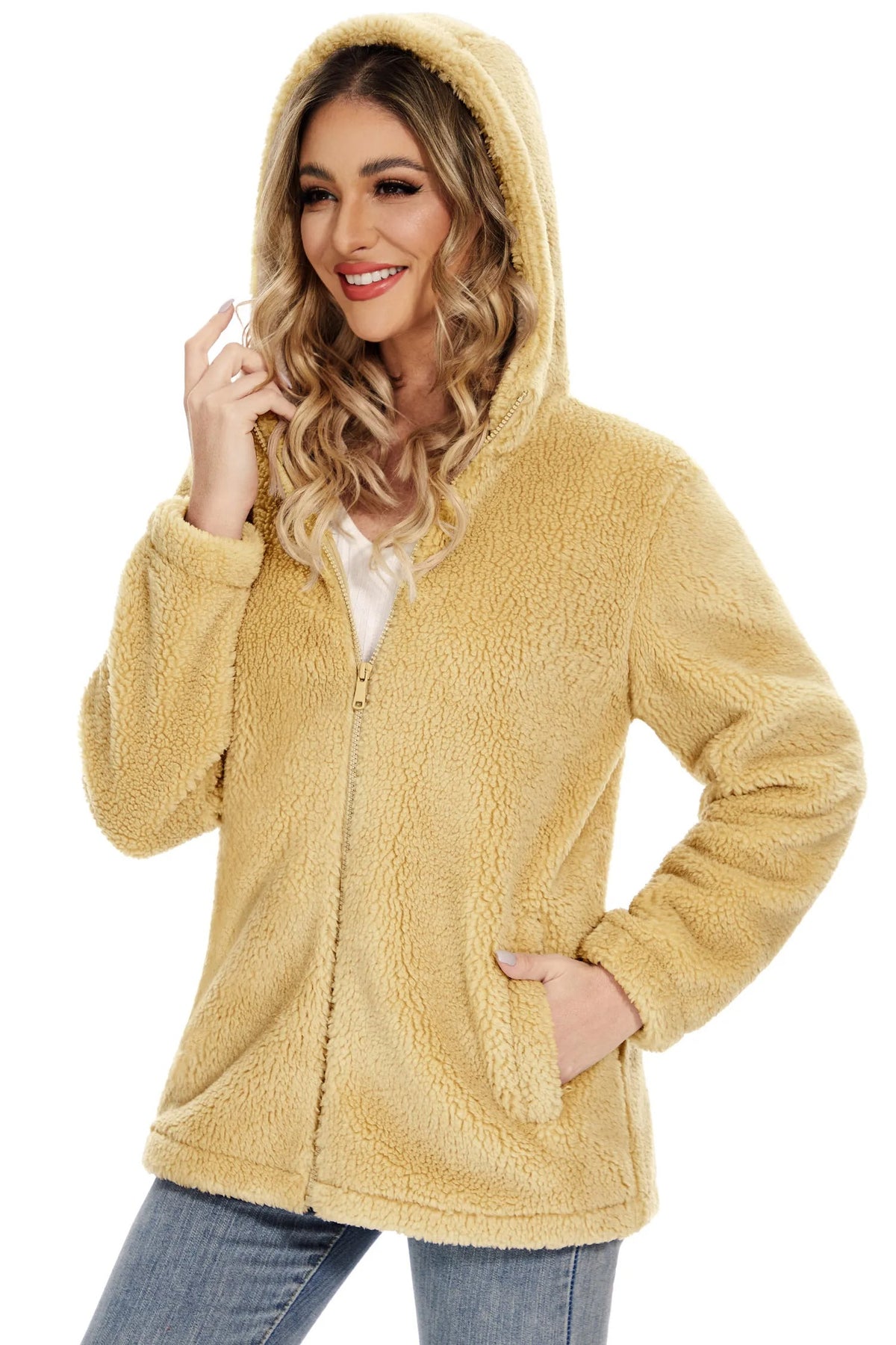 Veste moelleuse pour femmes