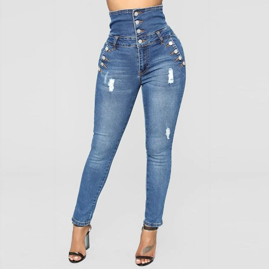 Pantalons en denim pour femmes