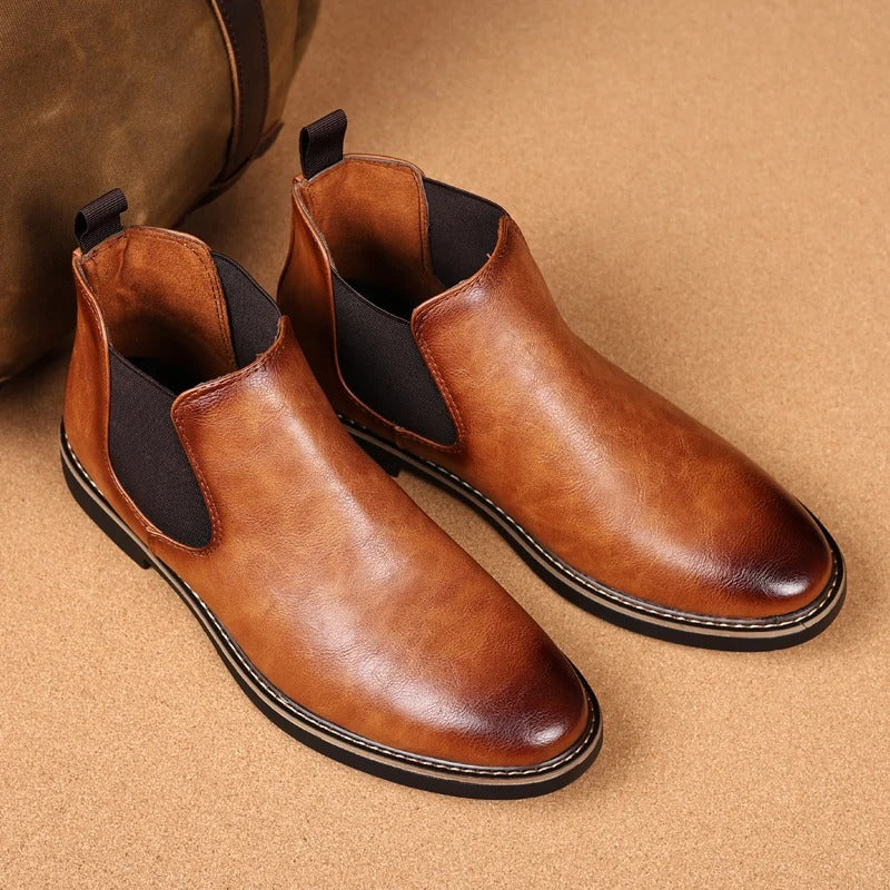 Bottines Chelsea rétro pour hommes