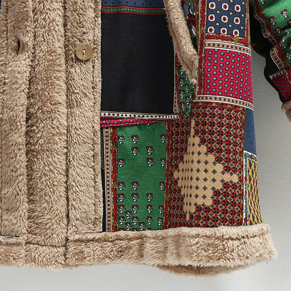 Veste longue à capuche Vintage pour femmes