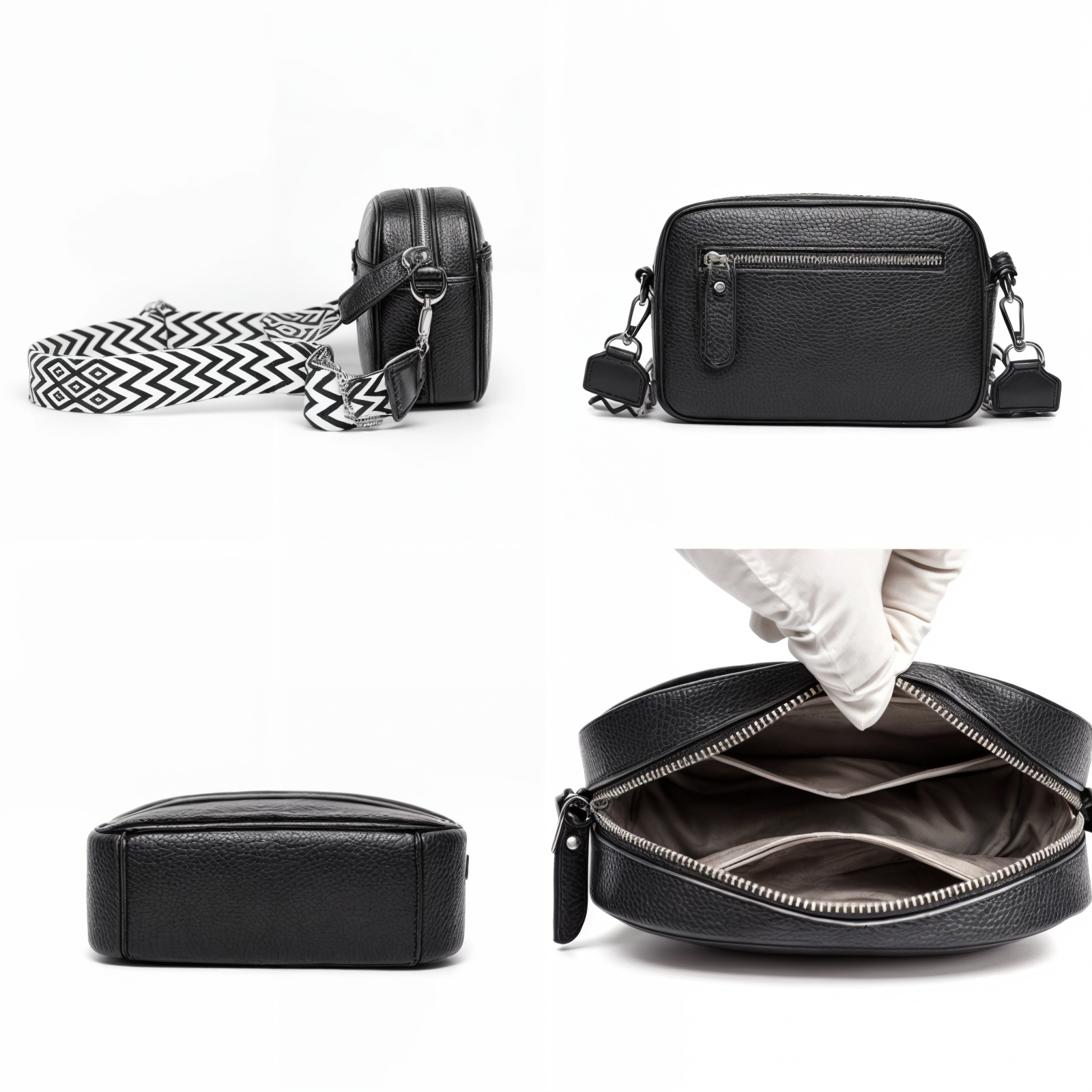 Sac à bandoulière en cuir de haute qualité
