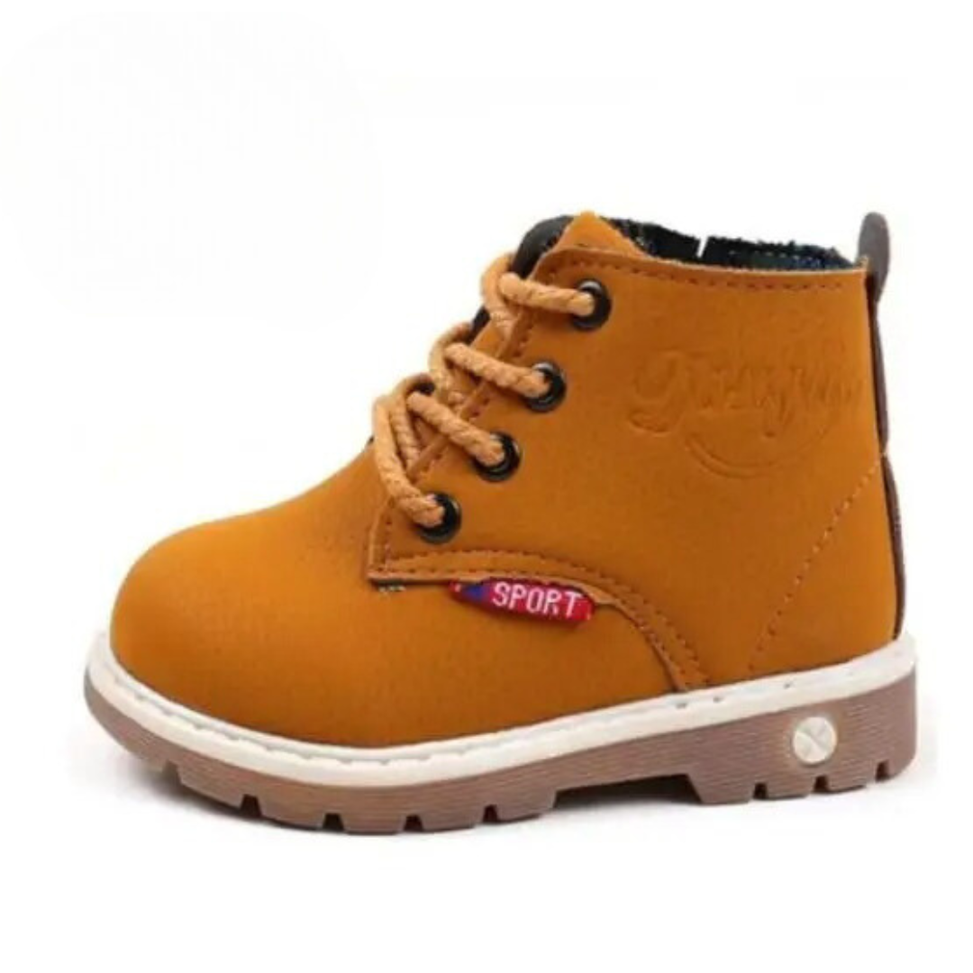 Bottes en cuir souple pour enfants