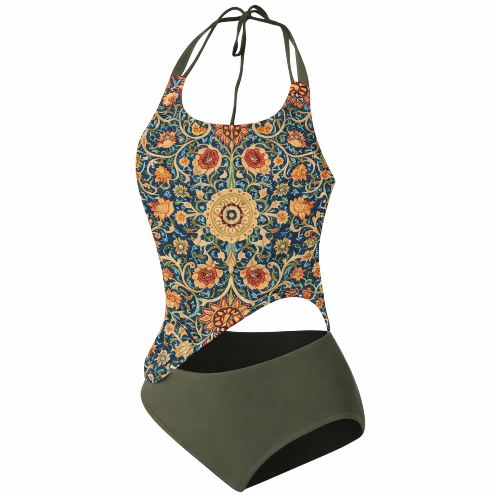 Maillot de Bain Femme 1 Pièce Confortable et Moderne Taille Haute