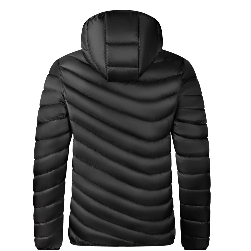 Veste légère en coton matelassé pour hommes