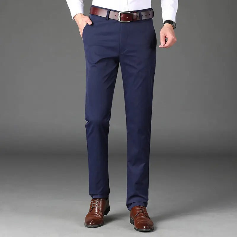 Pantalon classique extensible pour hommes