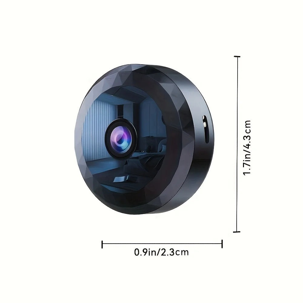 Caméra de sécurité sans fil 1080P HD compacte