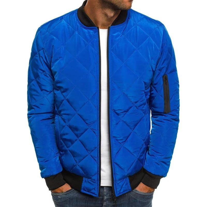 Veste bombardier matelassée pour hommes