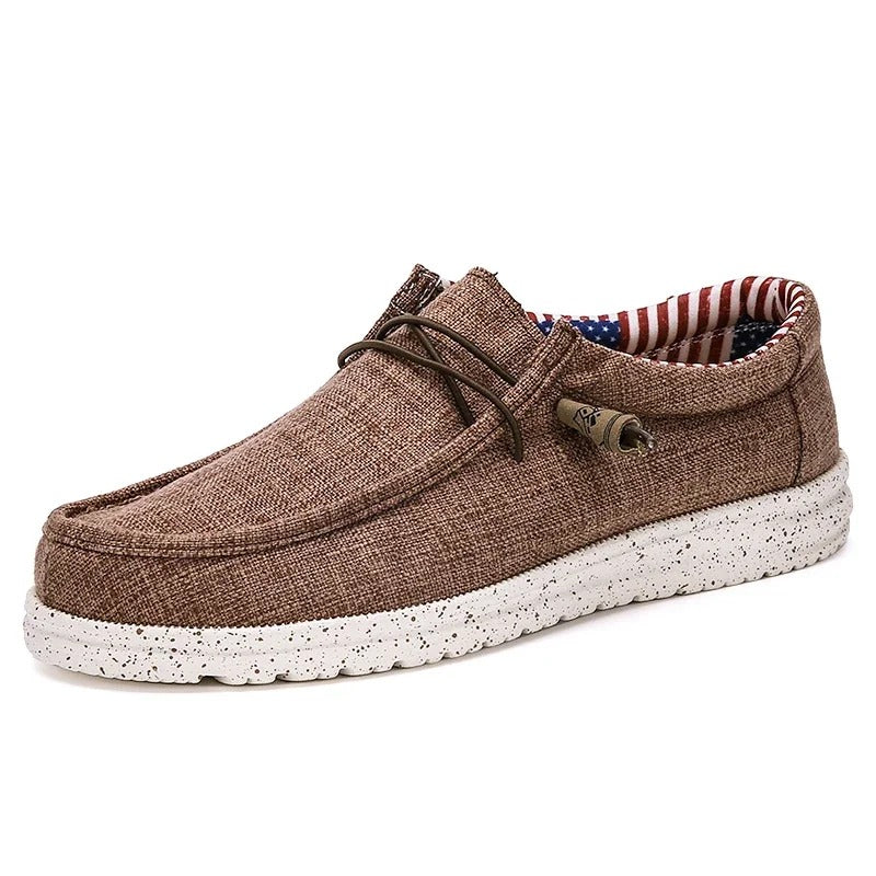 Mocassins à lacets décontractés pour hommes