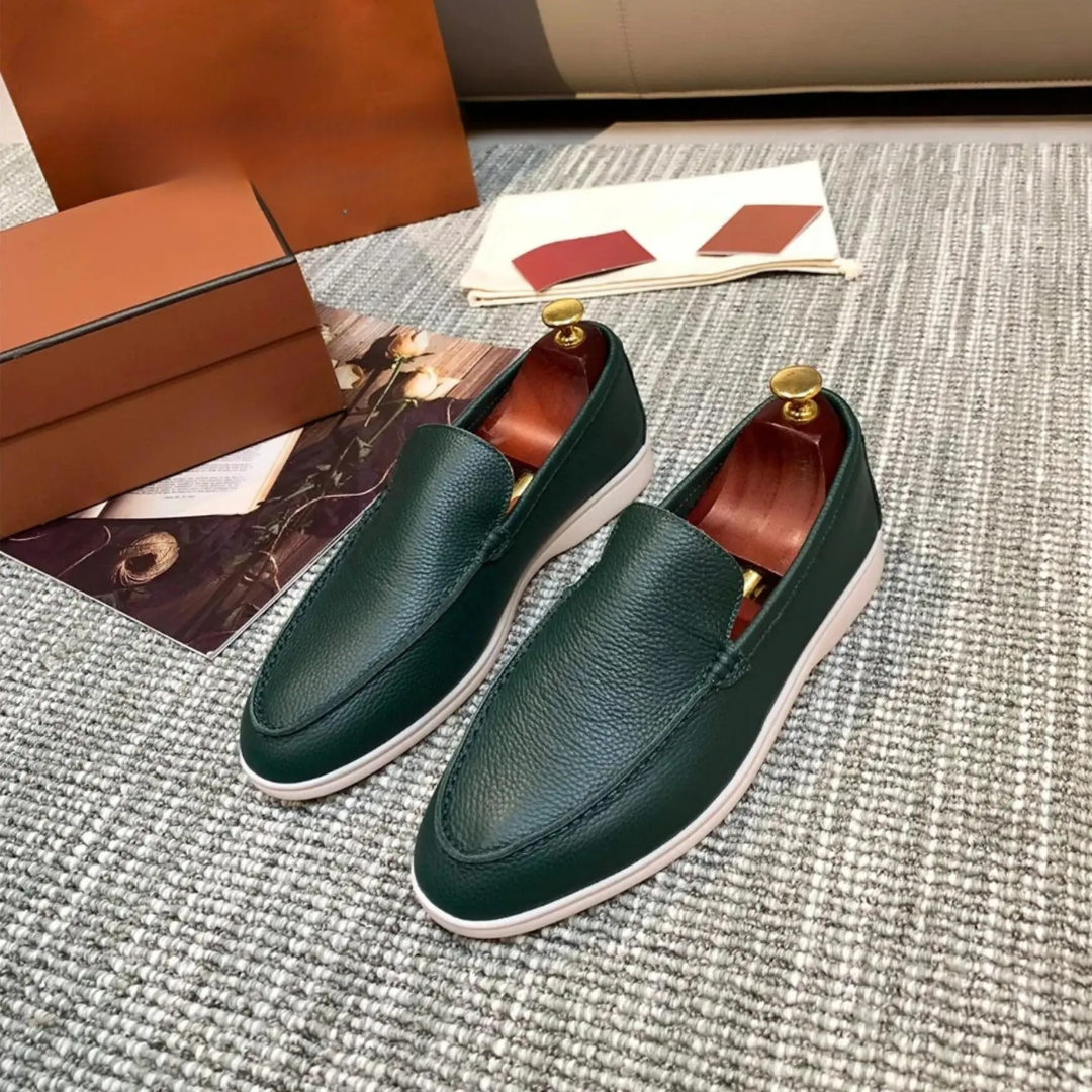 Mocassin en cuir de vache pour hommes