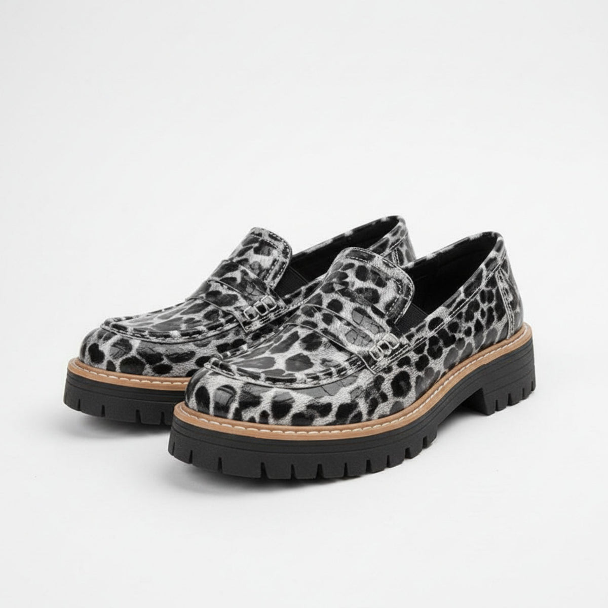 Mocassins Femmes à Plateforme Moderne
