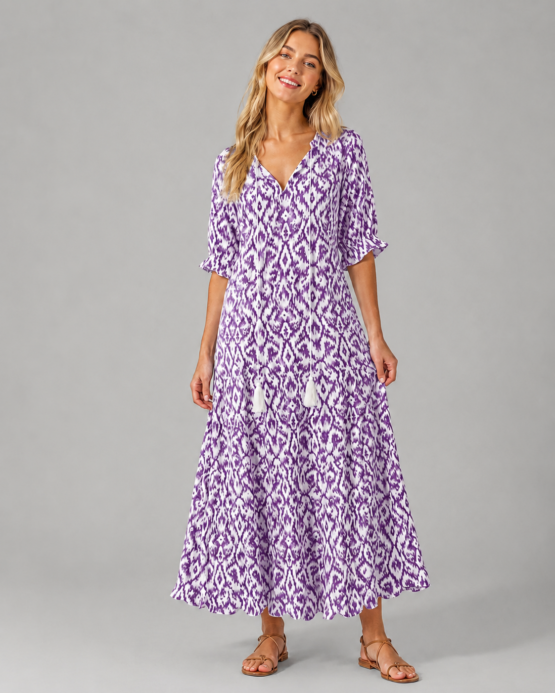 Robe d'été Bohème Vintage Femme
