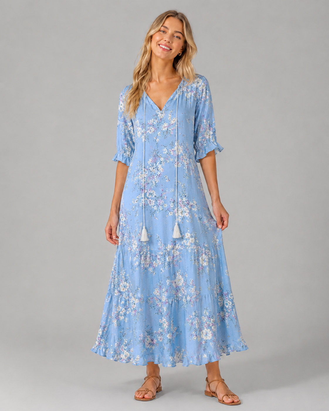 Robe d'été Bohème Vintage Femme