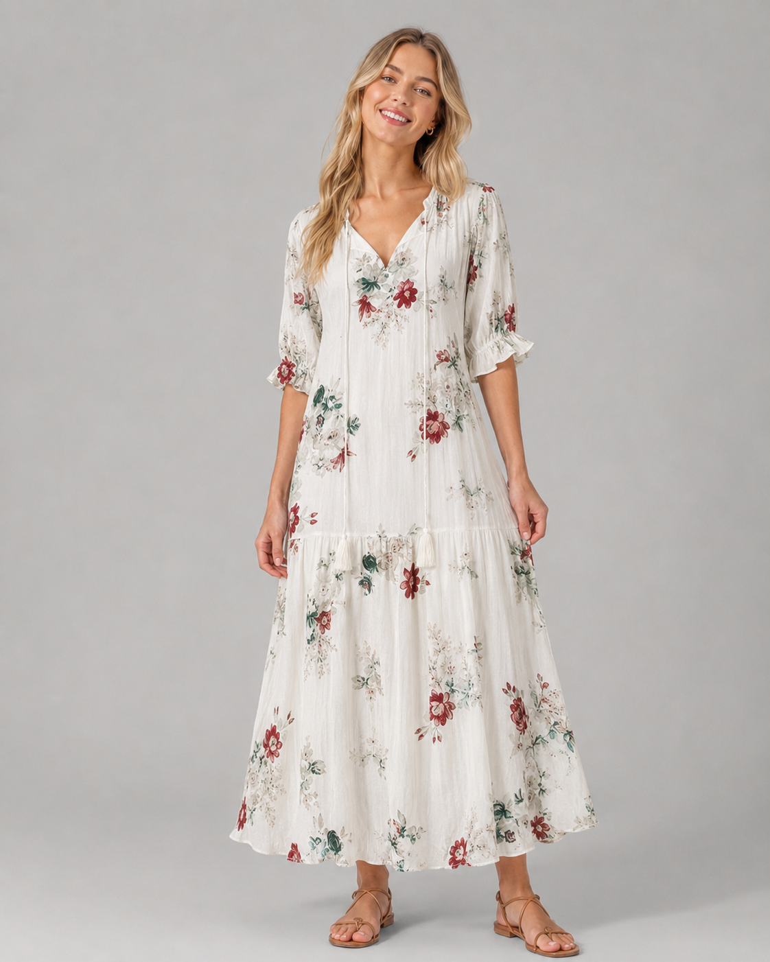 Robe d'été Bohème Vintage Femme