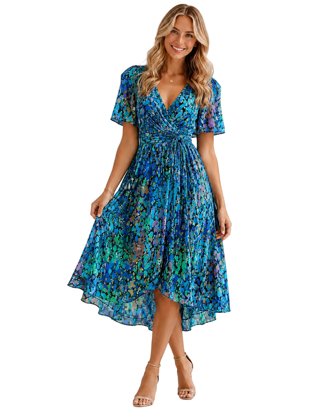 Robe d'été Femme Fluide