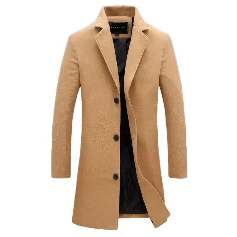 Manteau d'affaires ajusté pour hommes
