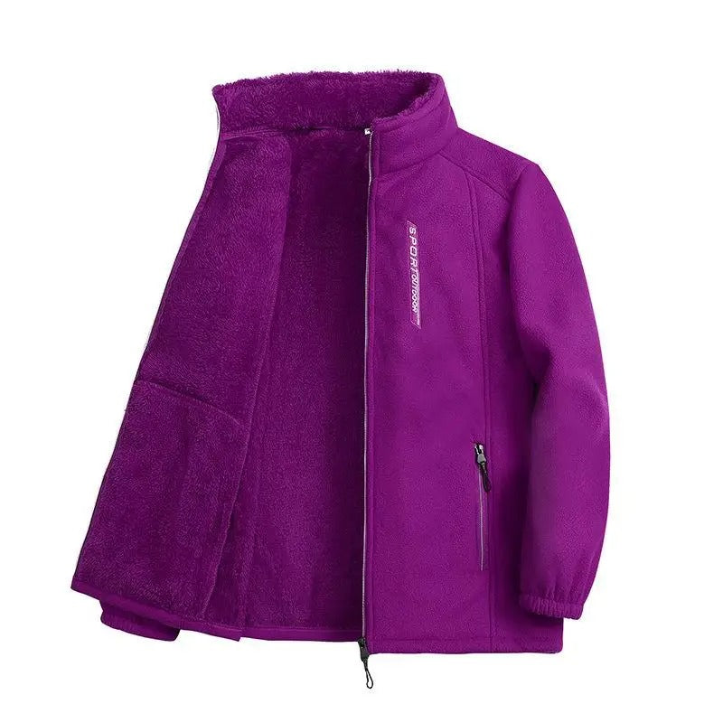Veste polaire chaude pour femmes