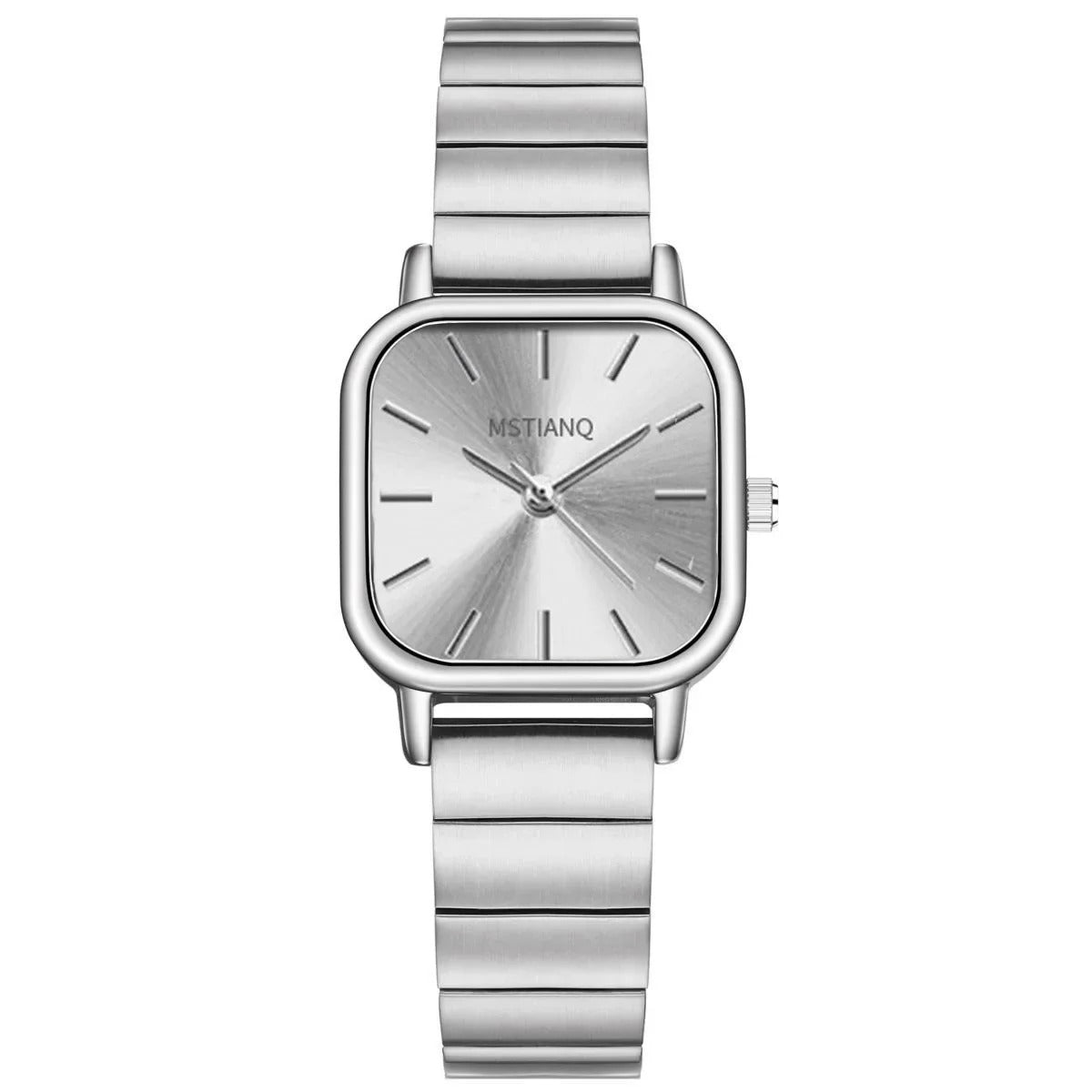 Montre de ceinture en acier de luxe pour femmes