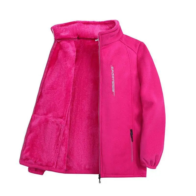 Veste polaire chaude pour femmes