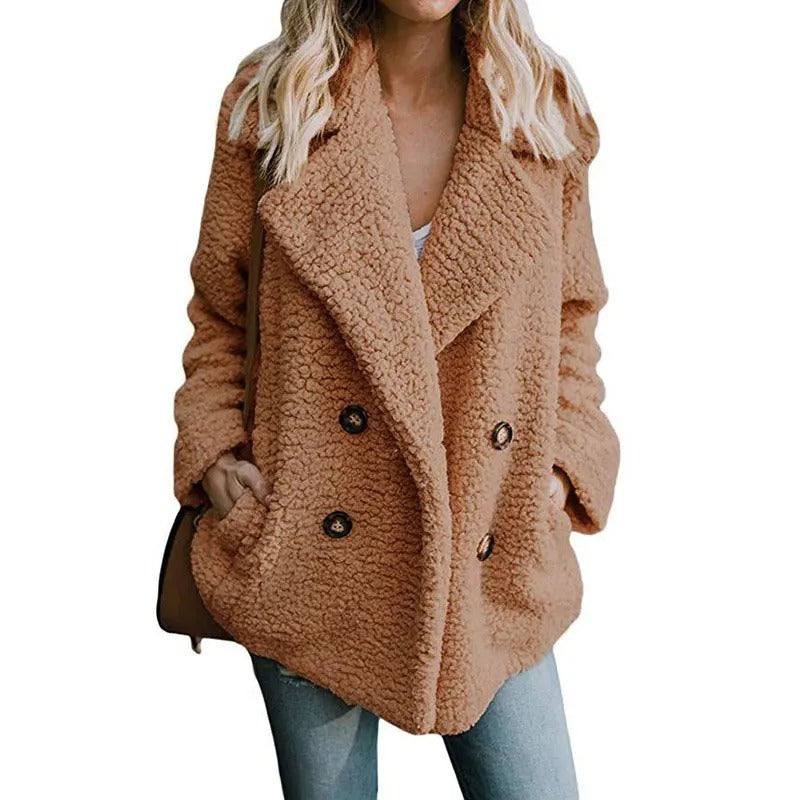 Veste molletonnée surdimensionnée pour femmes