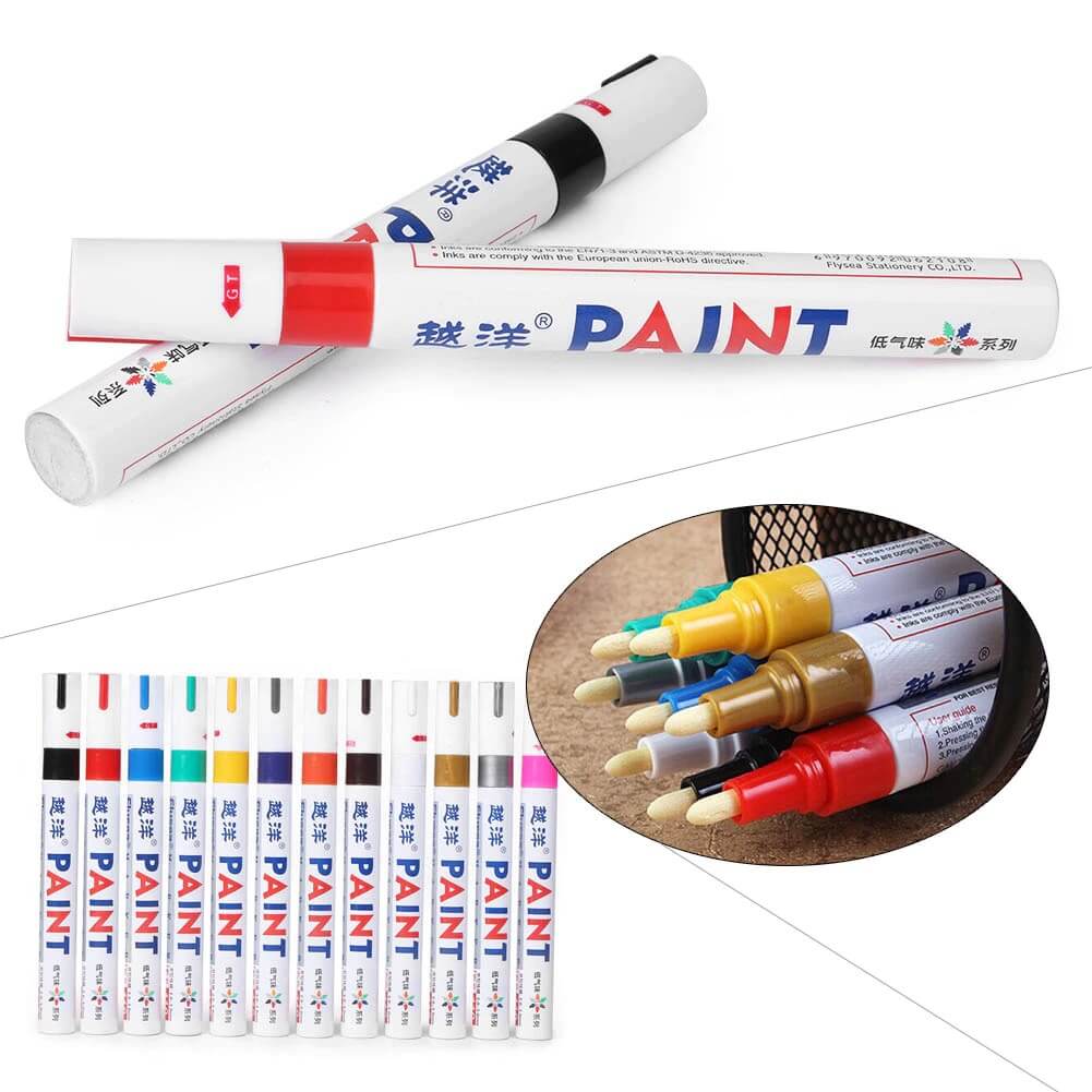 Marqueur permanent pour peinture automobile