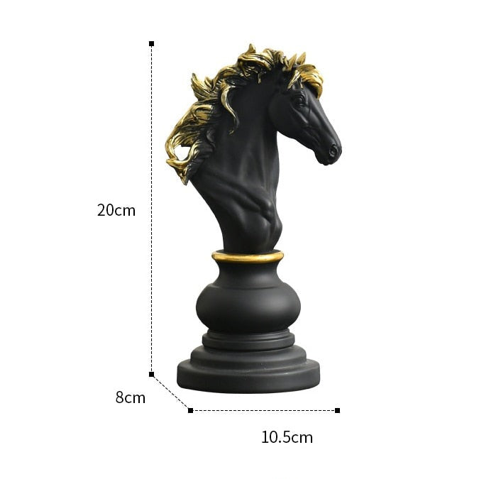 Statue d'échecs