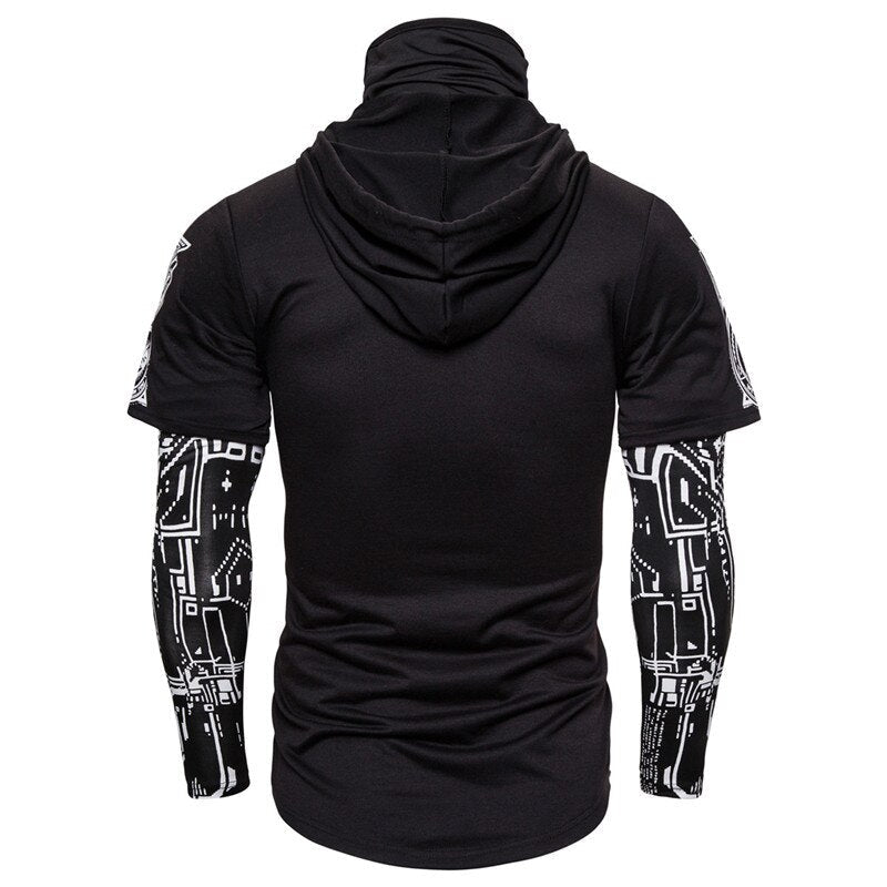 Sweats à capuche Masque de crâne pour hommes