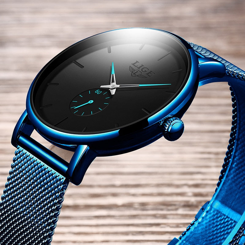 Montre de luxe à quartz étanche