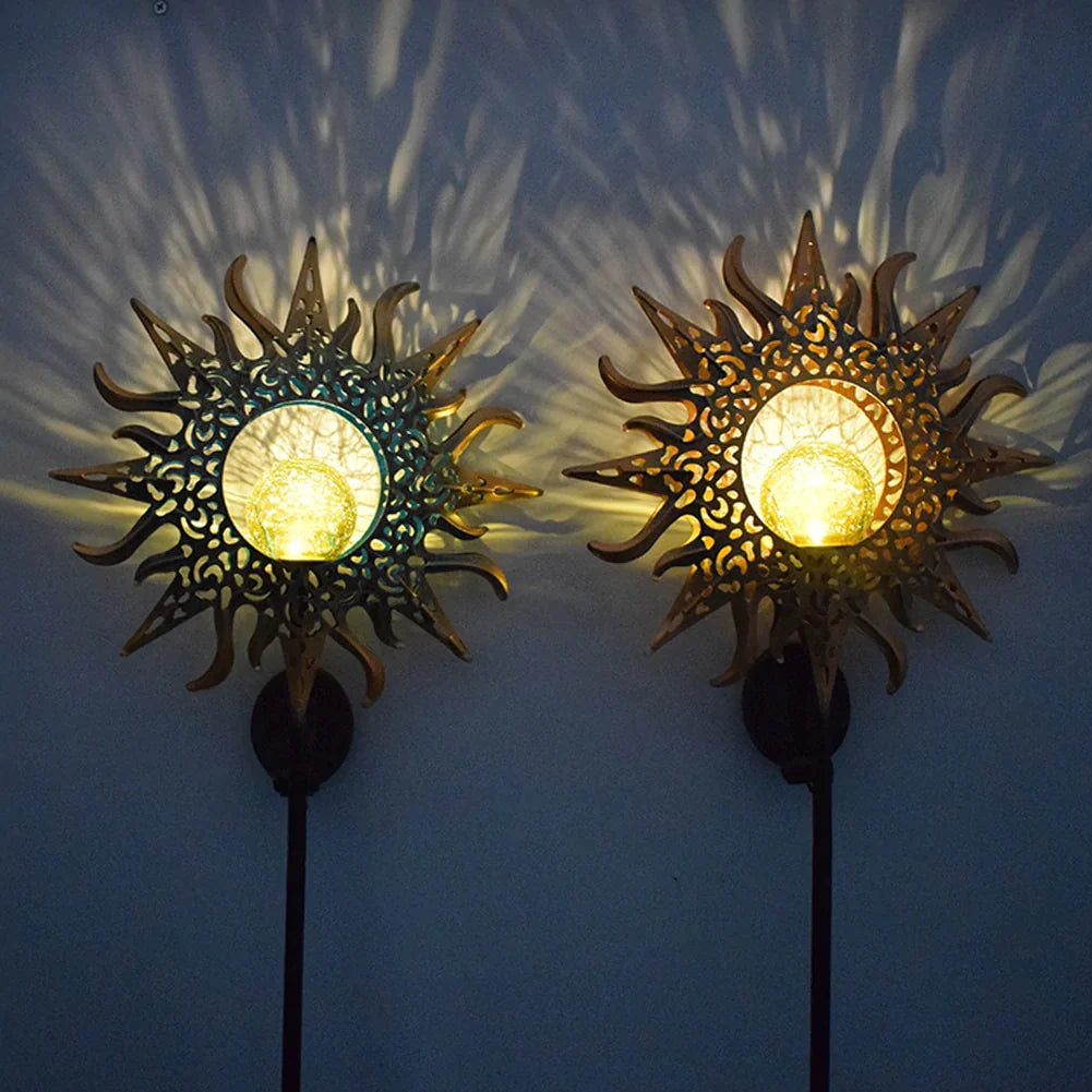 Lampe d'extérieur rétro pour jardin