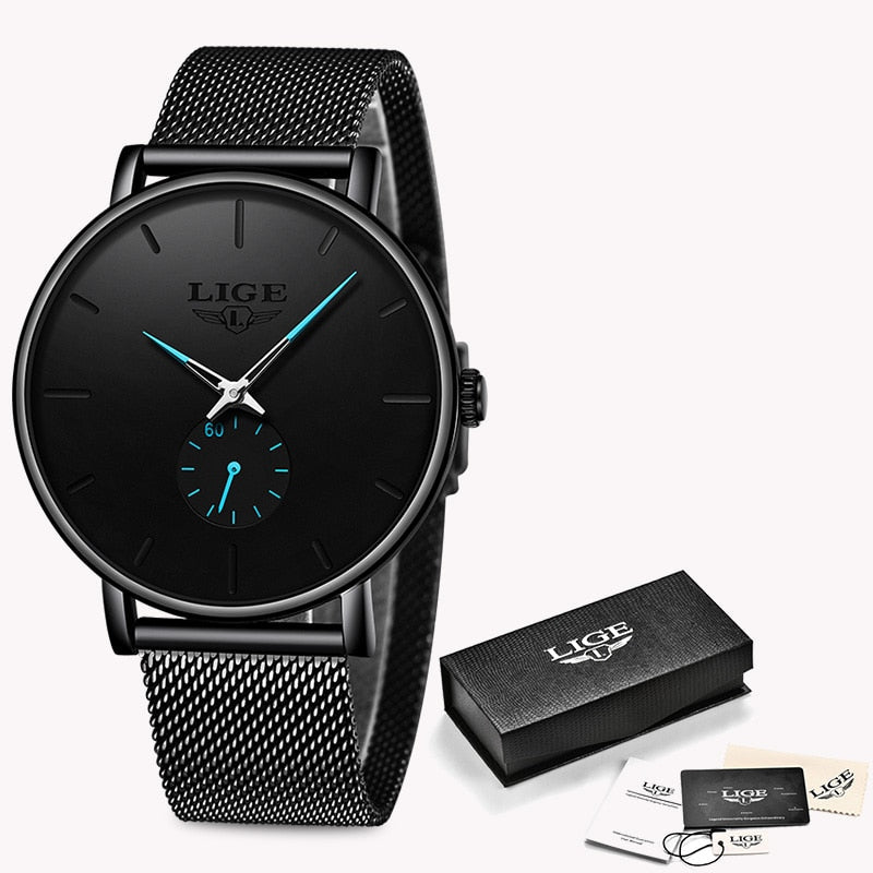 Montre de luxe à quartz étanche