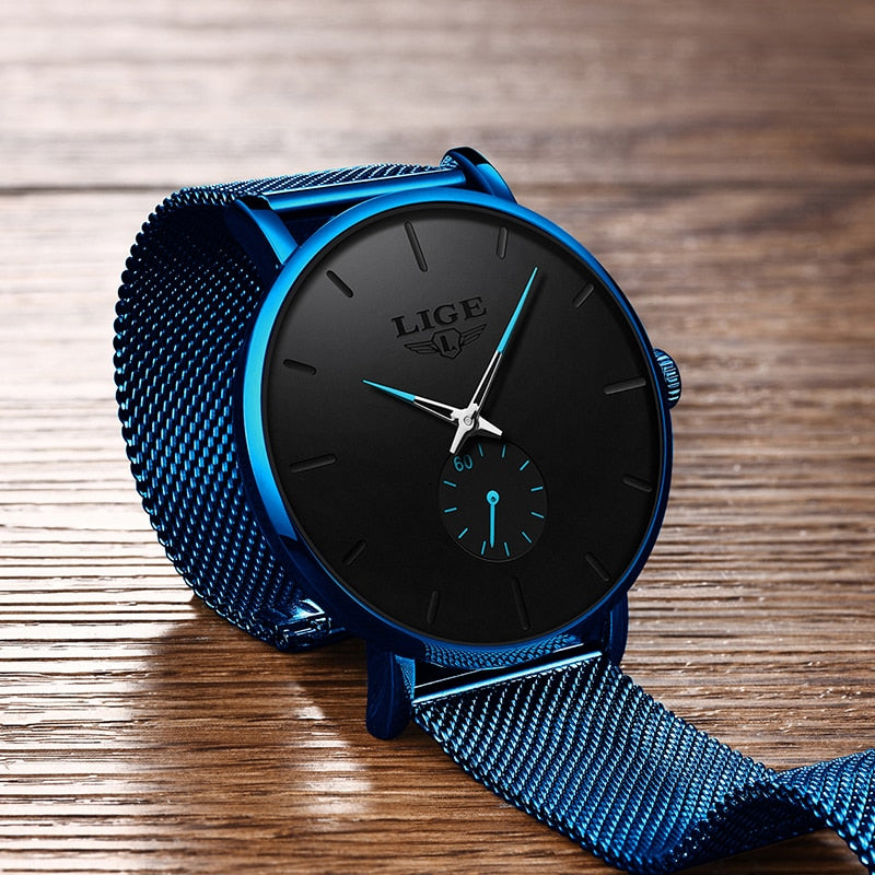 Montre de luxe à quartz étanche