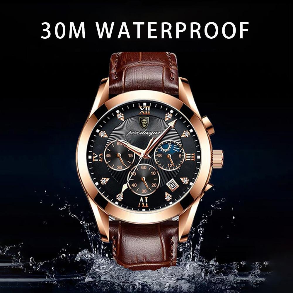 Montre-bracelet de première qualité pour hommes