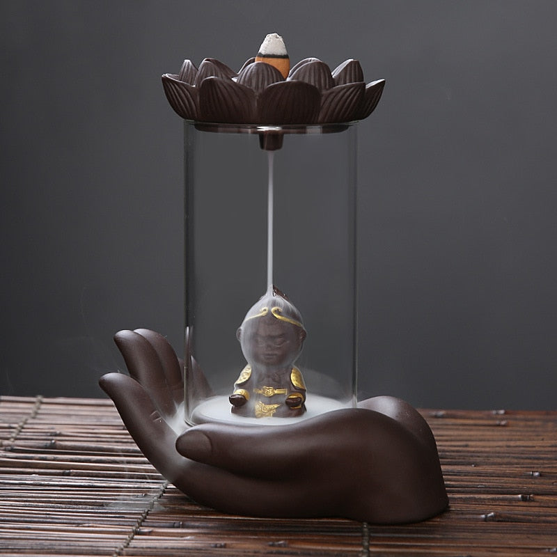 Monkey Backflow Brûleur d'encens