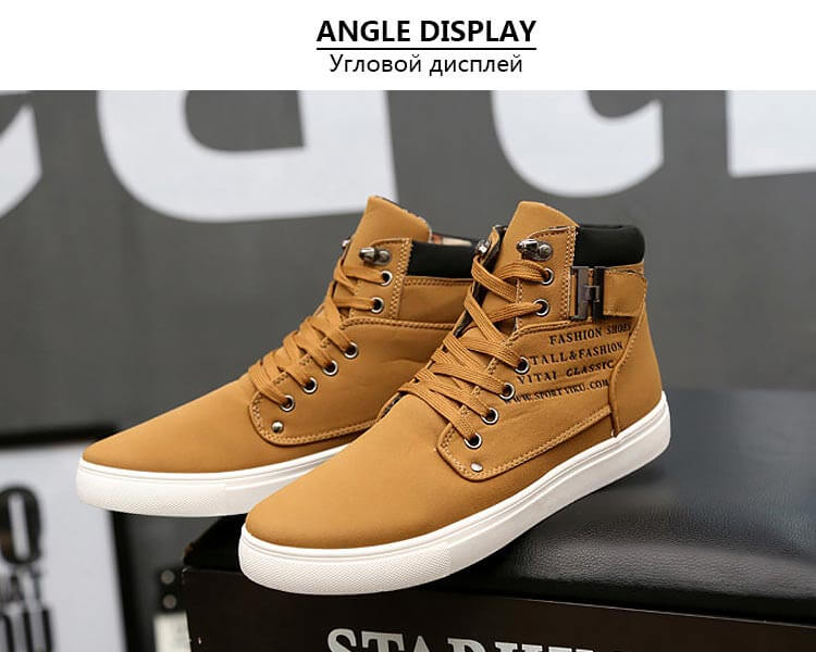Bottes de cheville d'hiver pour hommes