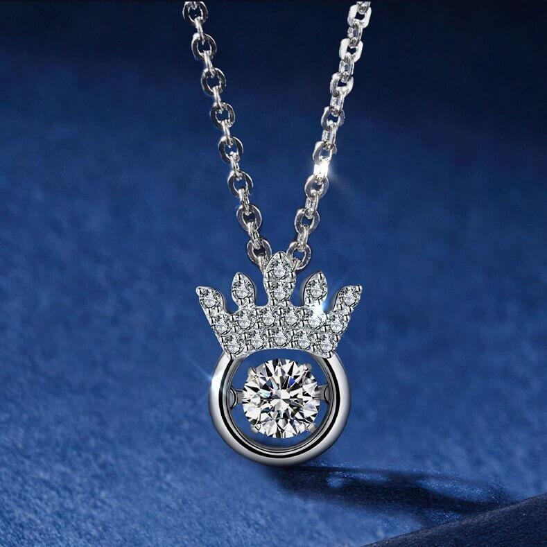 Collier Couronne dansante