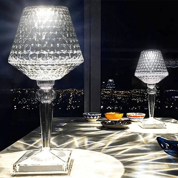 Lampe en cristal éblouissante